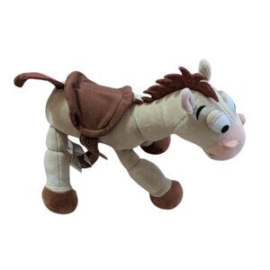 Disney Pixar Toy Story Bullseye Horse Plush Disney Parks Poseable 11"